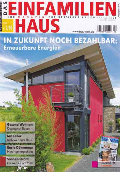 Das Einfamilienhaus, 11/12 2008