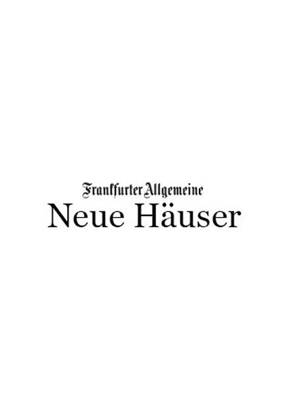 FAZ Neue Häuser 2012